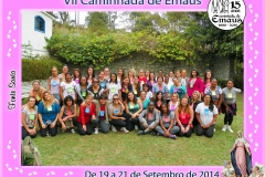 Camanhada de Emaús Feminina - Teresópolis - F. Santa - Setembro 2014