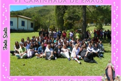 Caminhada de Emaús Feminina Fonte Santa 13 a 15 de Setembro de 2013