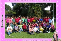 Caminhada de Emaús Feminina Guapimirim 06 a 08 Setembro de 2013