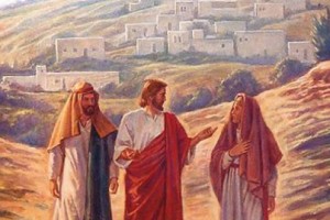 O encontro de Jesus com os discípulos de Emaús