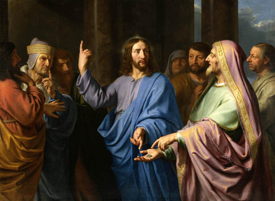 «Dai, pois, a César o que é de César, e a Deus o que é de Deus»